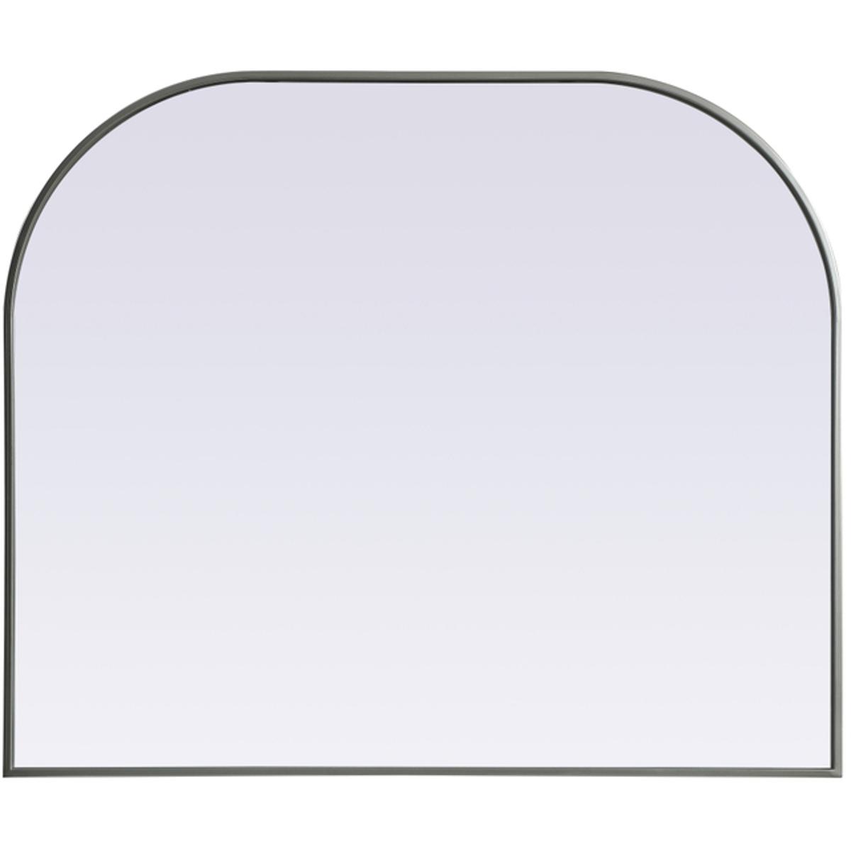 Elegant Lighting MR1B4034SIL Blaire 40 X 34 inch Silver Mirror