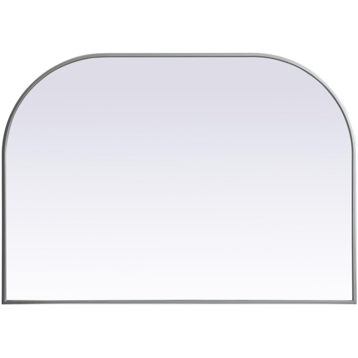 Elegant Lighting MR1B4230SIL Blaire 42 X 30 inch Silver Mirror