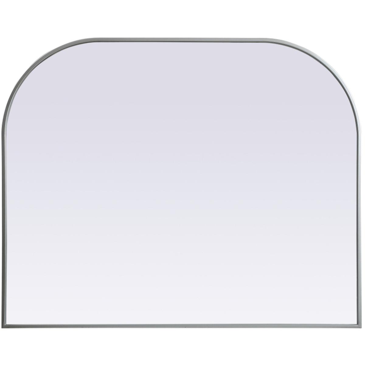 Elegant Lighting MR1B4234SIL Blaire 42 X 34 inch Silver Mirror