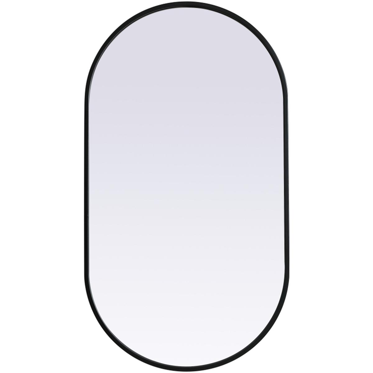 Elegant Decor Asha Decorative Mirrors Asha - MR2A2036BLK - Modern Contemporary