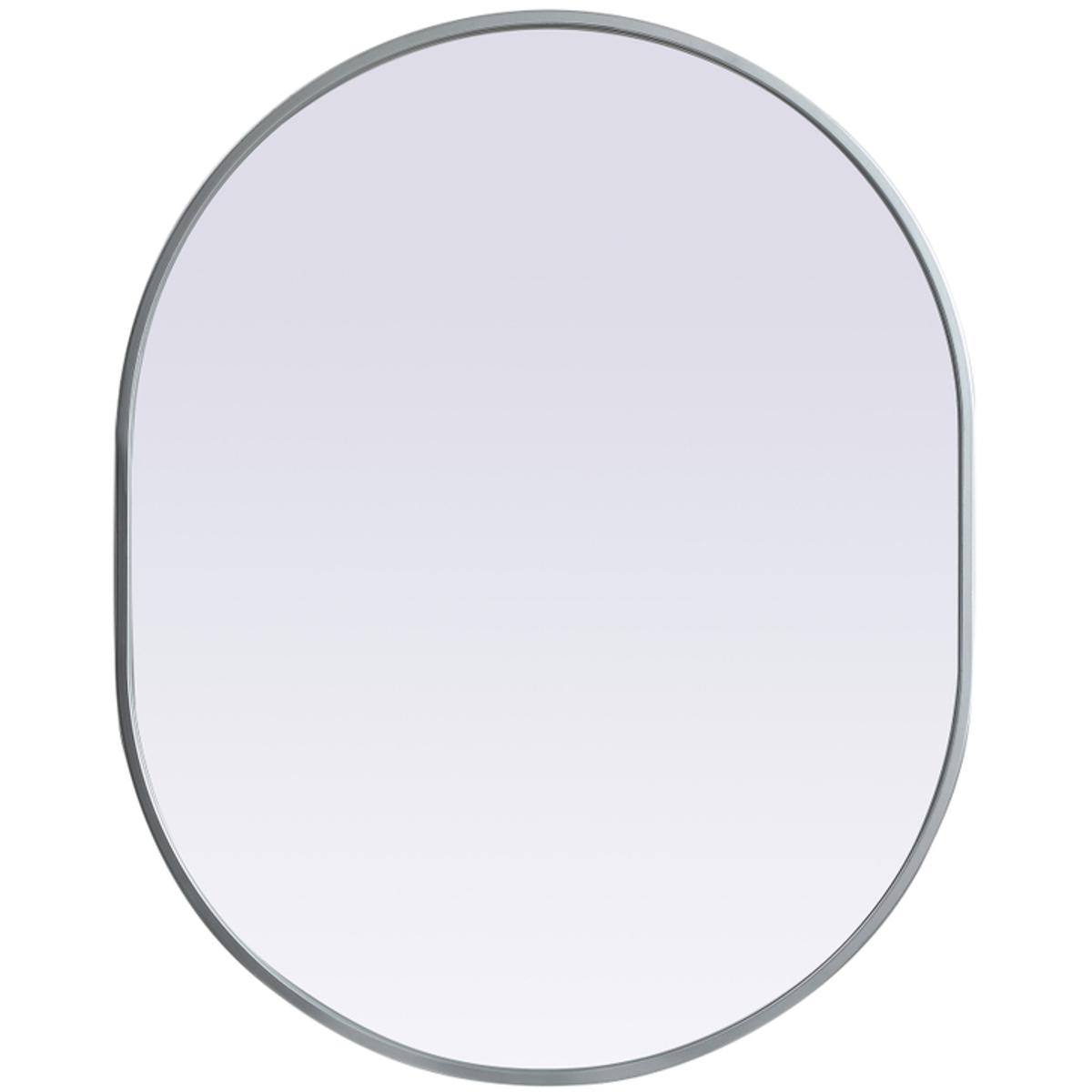 Elegant Decor Asha Decorative Mirror Asha - MR2A2430SIL - Modern Contemporary