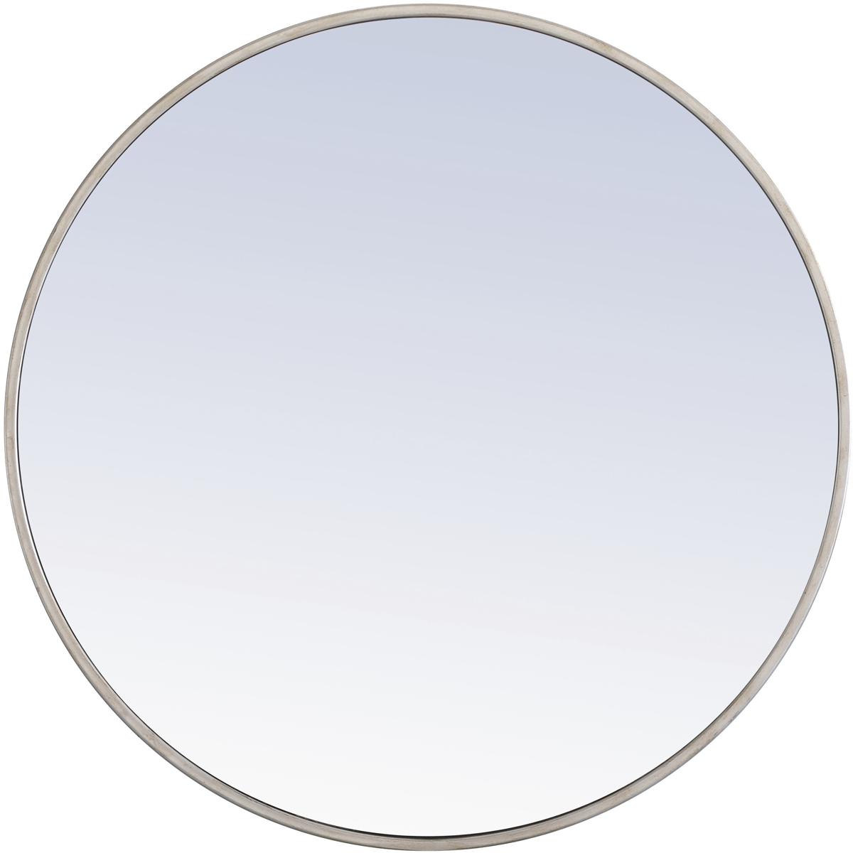 Elegant Lighting MR4036S Eternity 28 X 28 inch Silver Wall Mirror