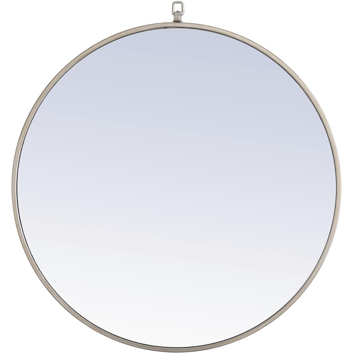 Elegant Lighting MR4056S Eternity 28 X 28 inch Silver Wall Mirror
