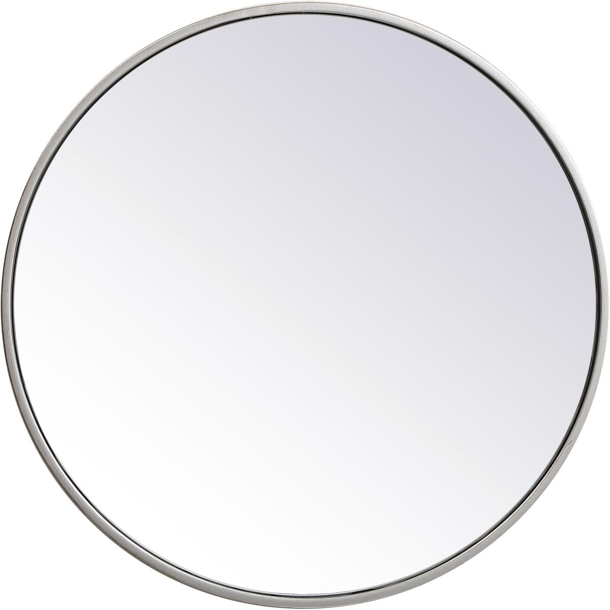 Elegant Lighting MR4821S Eternity 21 X 21 inch Silver Wall Mirror