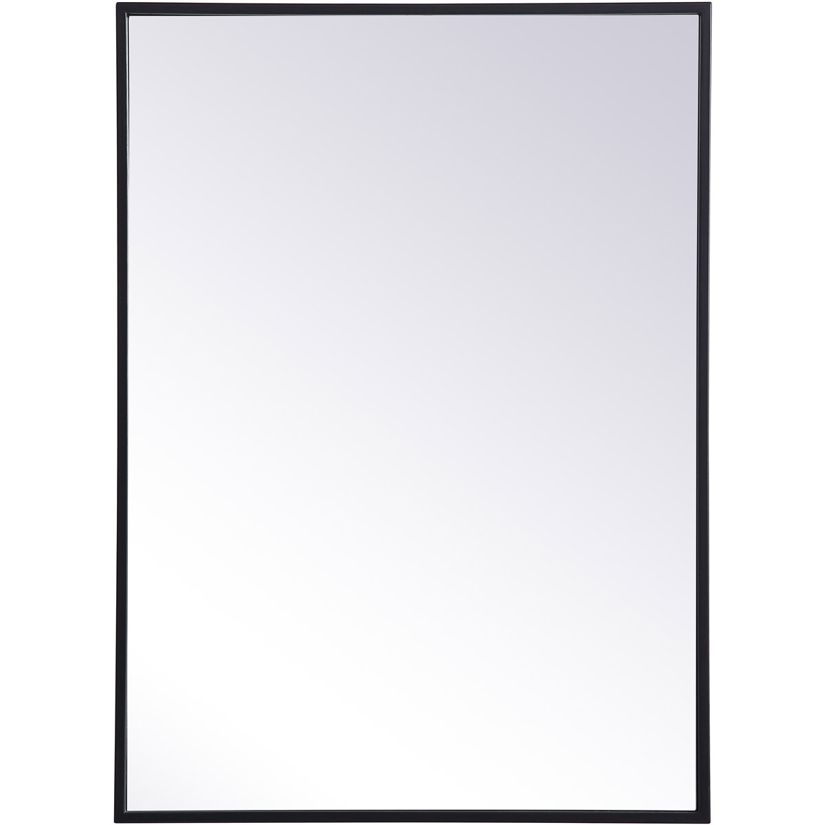 Elegant Lighting MR572028BLK Wyn 28 X 20 inch Black Medicine Cabinet
