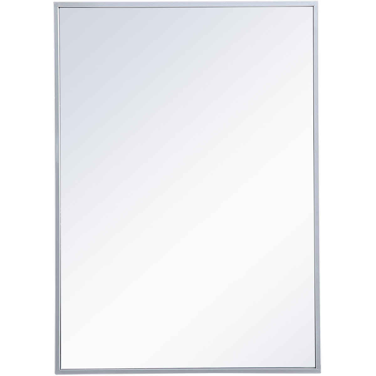 Elegant Lighting MR572028S Wyn 28 X 20 inch Silver Medicine Cabinet
