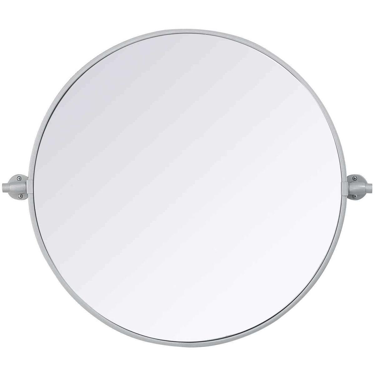 Elegant Lighting MR6G24SIL Amoura 24 X 24 inch Silver Mirror