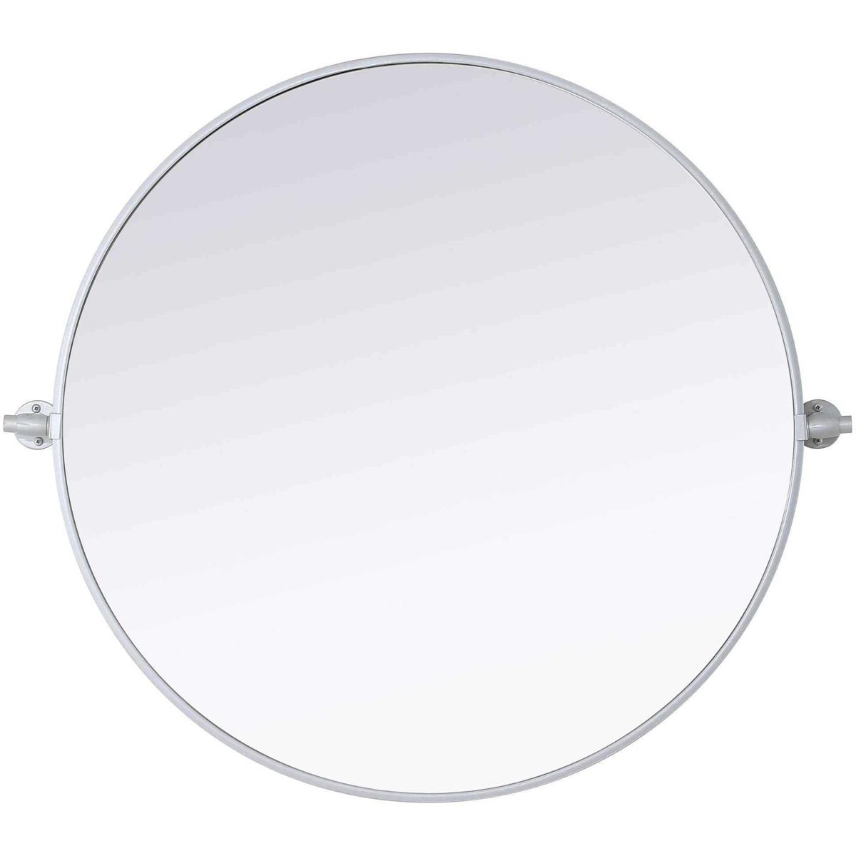Elegant Lighting MR6G30SIL Amoura 30 X 30 inch Silver Mirror