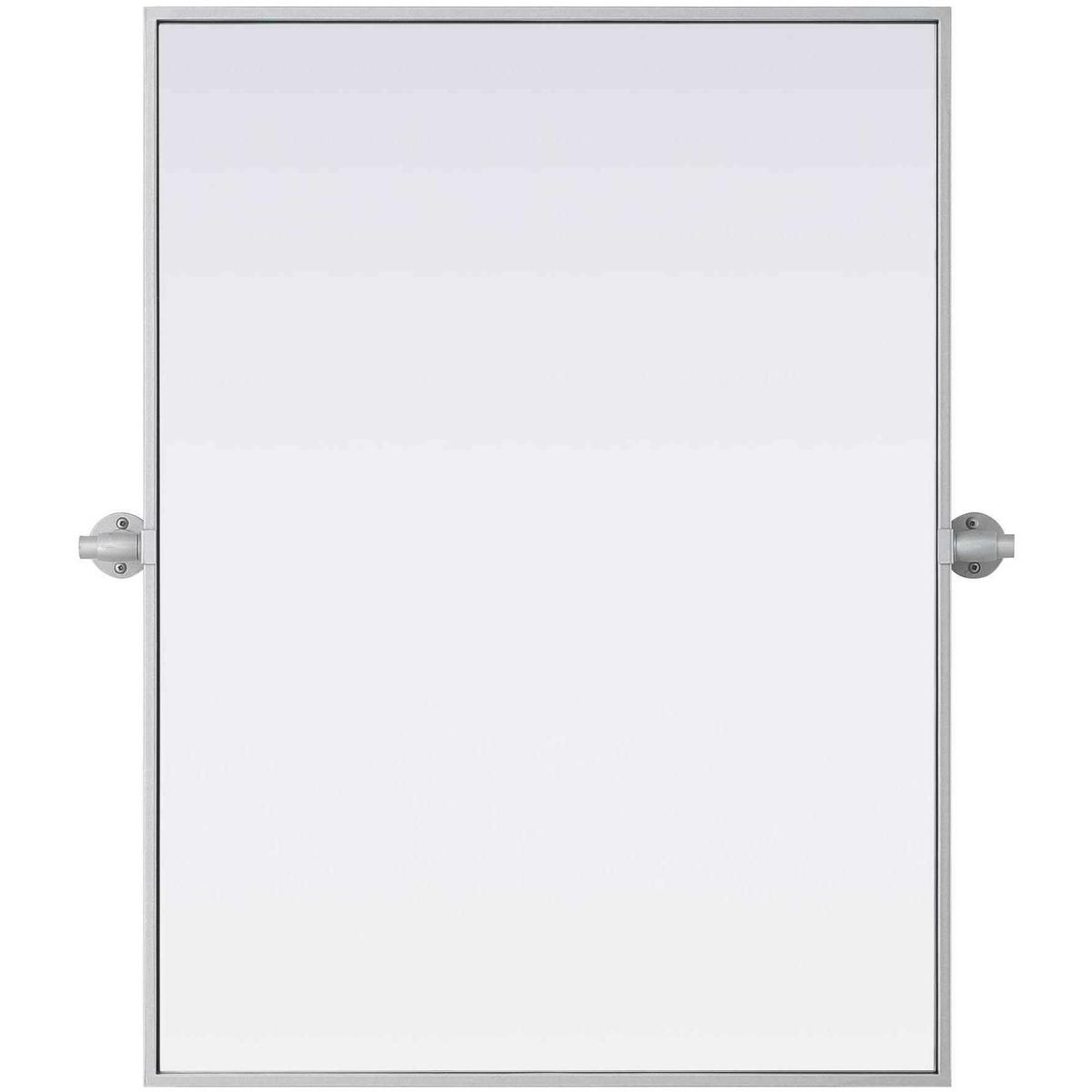 Elegant Lighting MR6H2432SIL Amoura 32 X 24 inch Silver Mirror