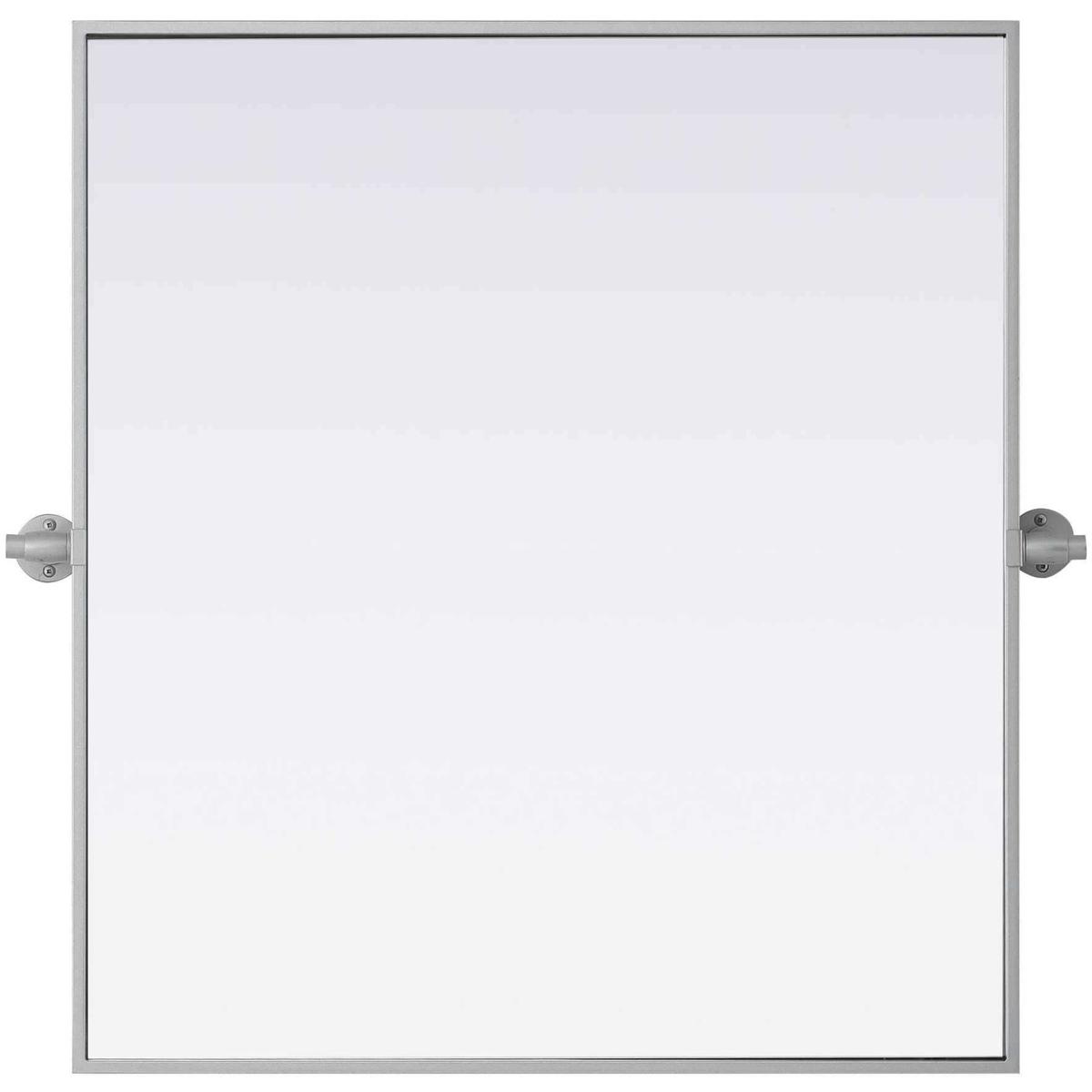 Elegant Lighting MR6H2730SIL Amoura 30 X 27 inch Silver Mirror