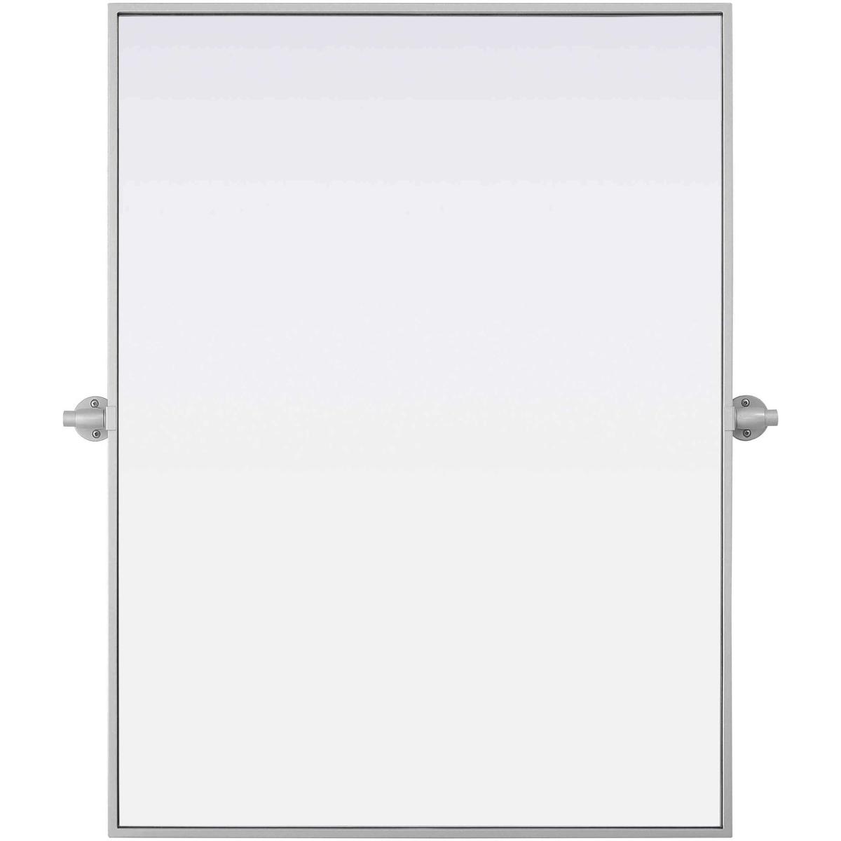 Elegant Lighting MR6H2736SIL Amoura 36 X 27 inch Silver Mirror