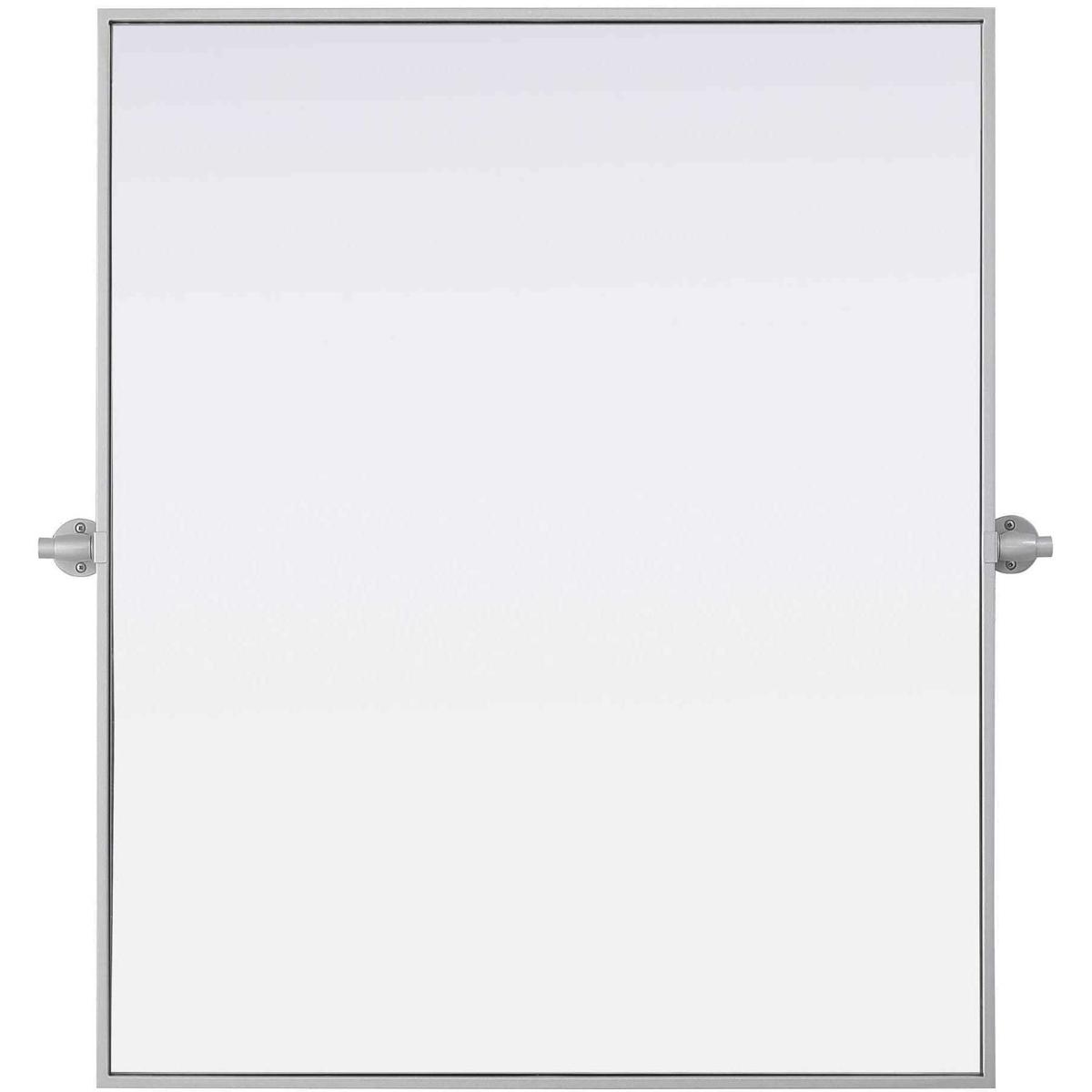 Elegant Lighting MR6H3036SIL Amoura 36 X 30 inch Silver Mirror