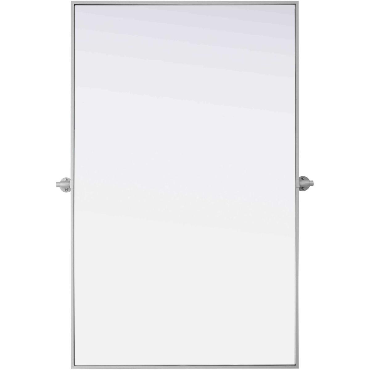 Elegant Lighting MR6H4830SIL Amoura 48 X 30 inch Silver Mirror