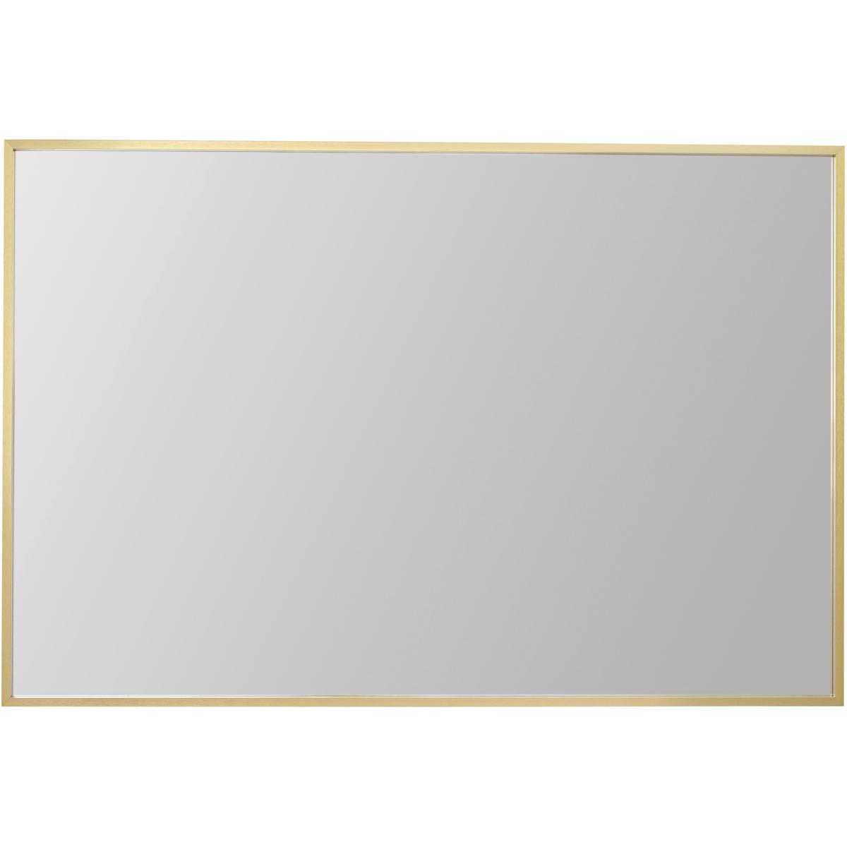 Elegant Lighting MR72436G Grace 36 X 24 inch Gold Mirror