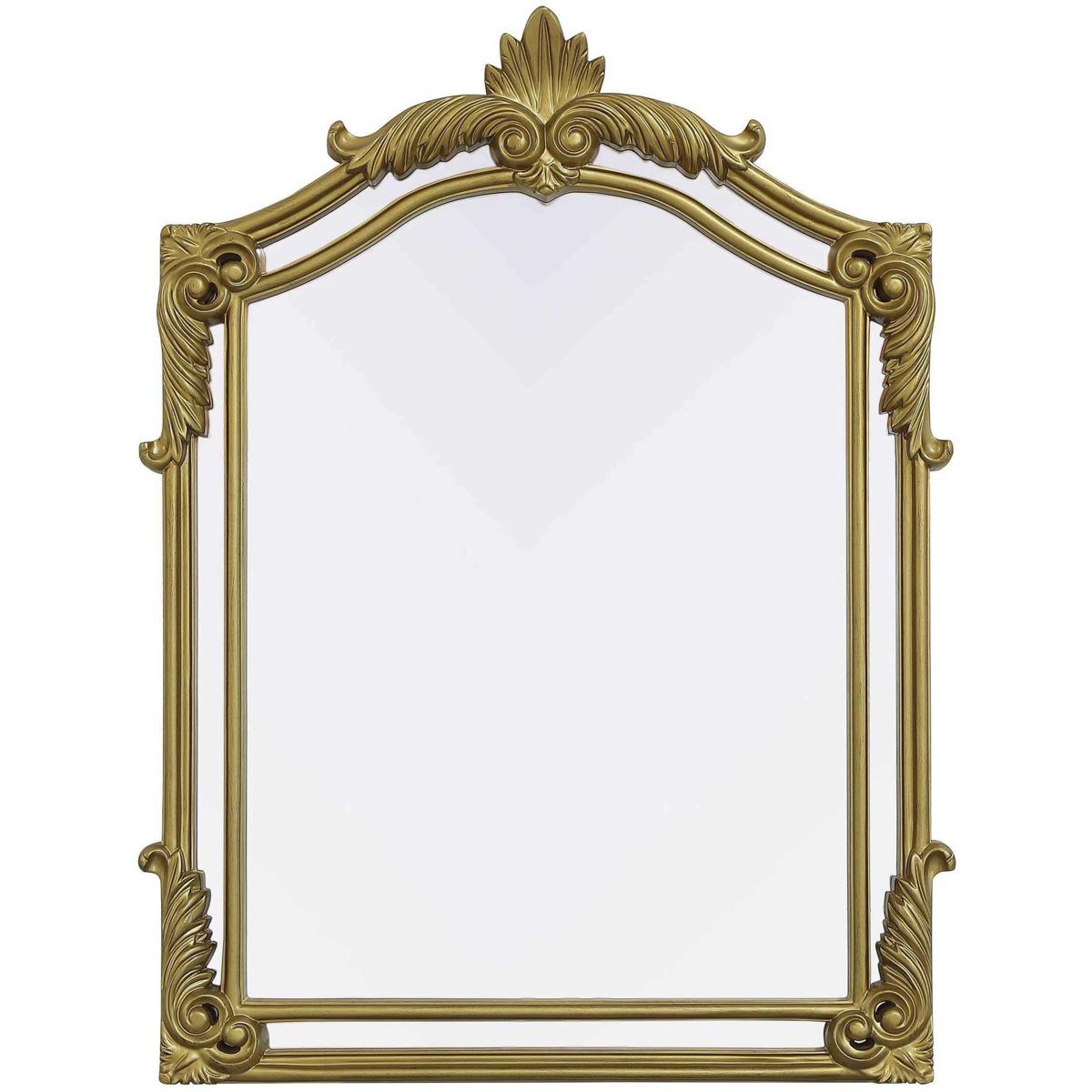 Elegant Lighting MR7A3242GF Madeline 42 X 31.5 inch Gold Leaf Mirror