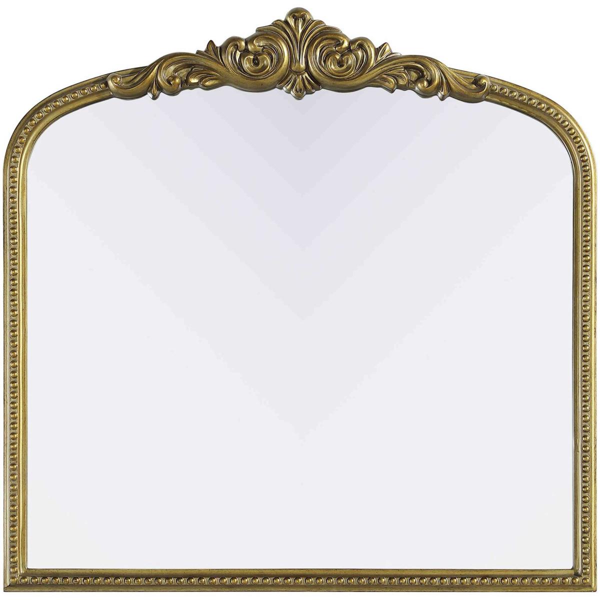 Elegant Lighting MR7F3636AB Naomi 36 X 36 inch Antique Brass Mirror