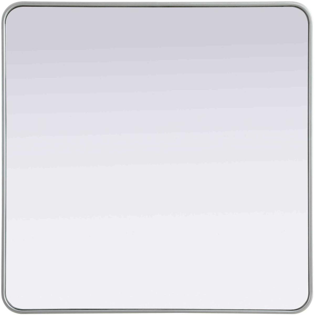 Elegant Lighting MR8A3636SIL Remy 36 X 36 inch Silver Mirror