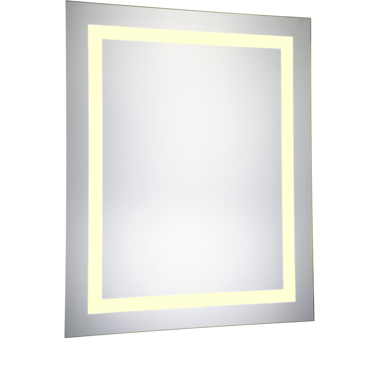 Elegant Lighting MRE-6013 Nova 30 X 24 inch Lighted Wall Mirror, Dimmable, 3000K, Rectangle, Fog Free
