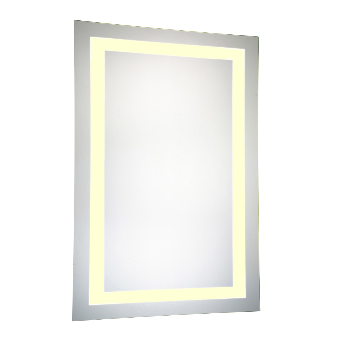 Elegant Lighting MRE-6014 Nova 40 X 24 inch Lighted Wall Mirror, Dimmable, 3000K, Rectangle, Fog Free