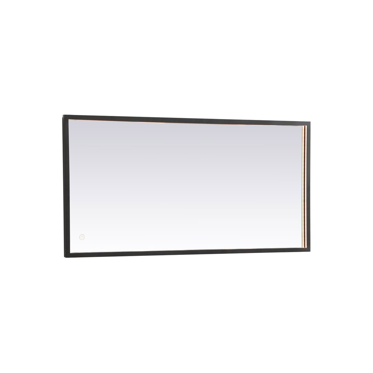 MRE62030BK 20 x 30 in. Pier 3000K, 4200K & 6400K LED Mirror with Adjustable Color Temperature in Black