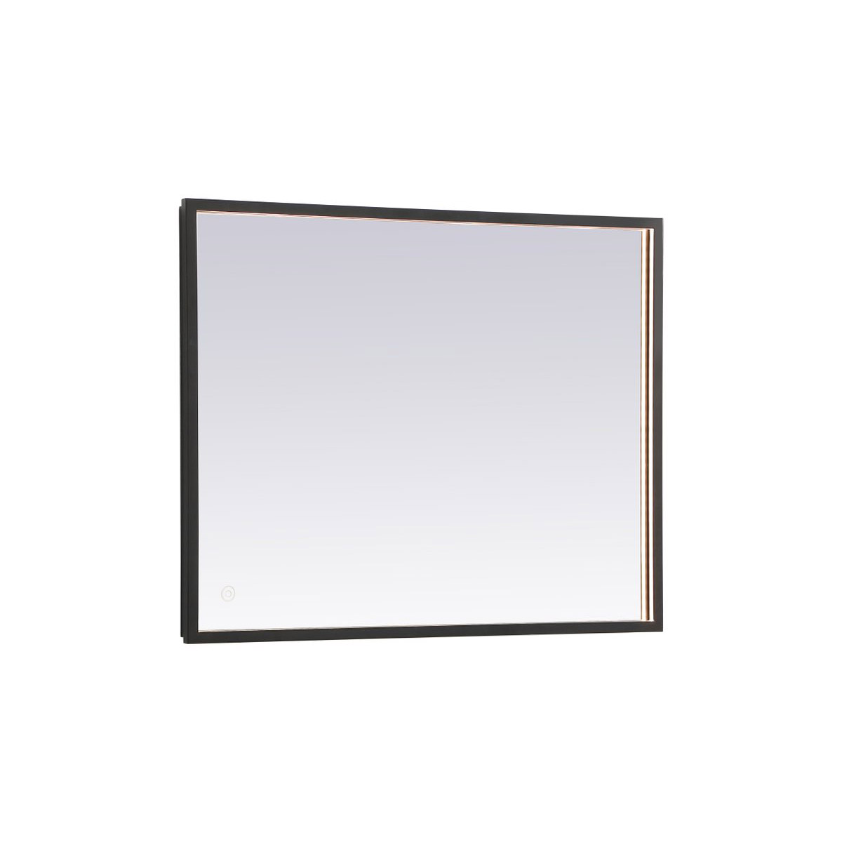 MRE62036BK 20 x 36 in. Pier 3000K, 4200K & 6400K LED Mirror with Adjustable Color Temperature in Black