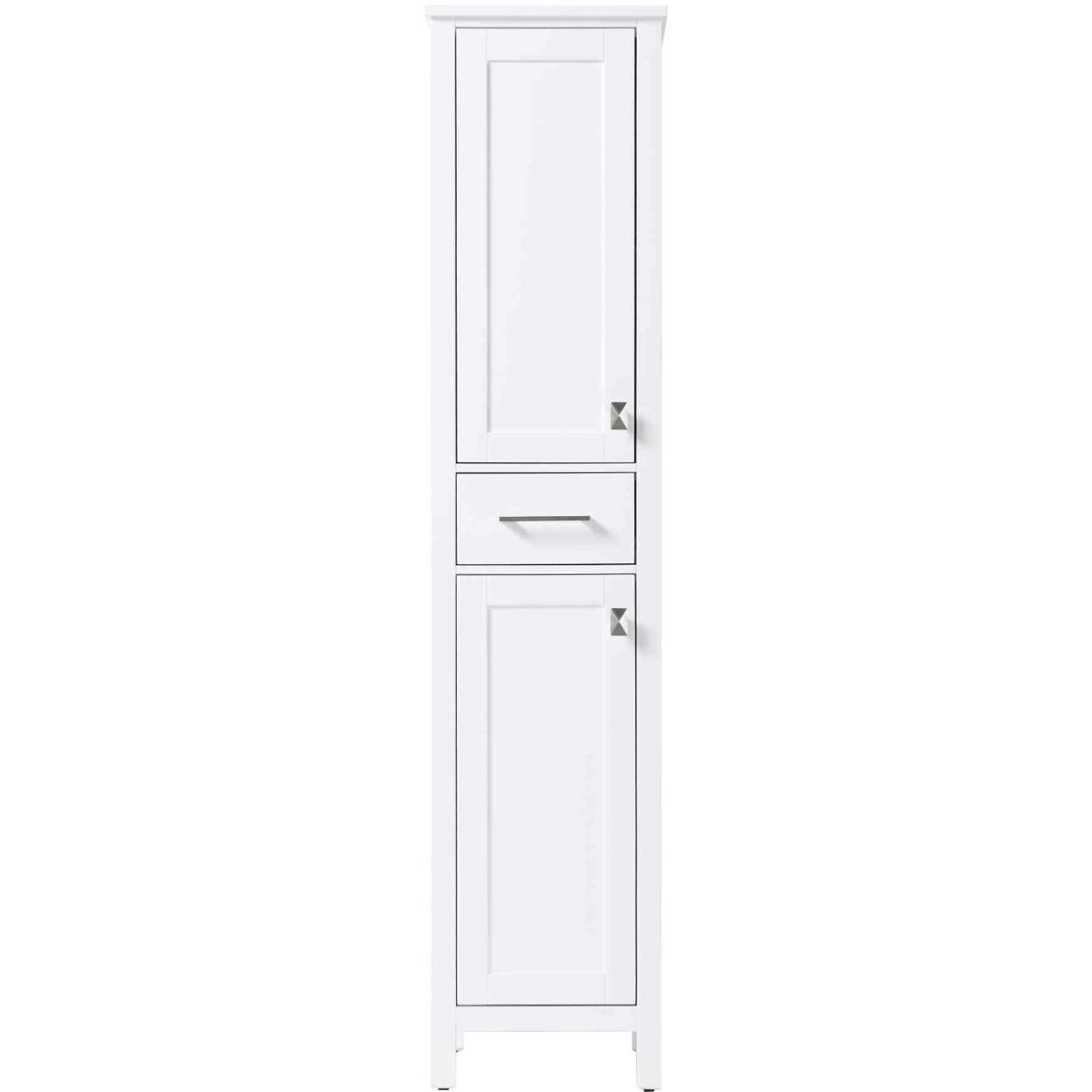 Elegant Lighting SC18816WH Irene White Bathroom Storage Cabinet