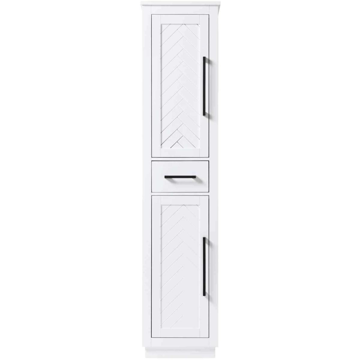 Elegant Lighting SC29016WH Chase White Bathroom Storage Cabinet