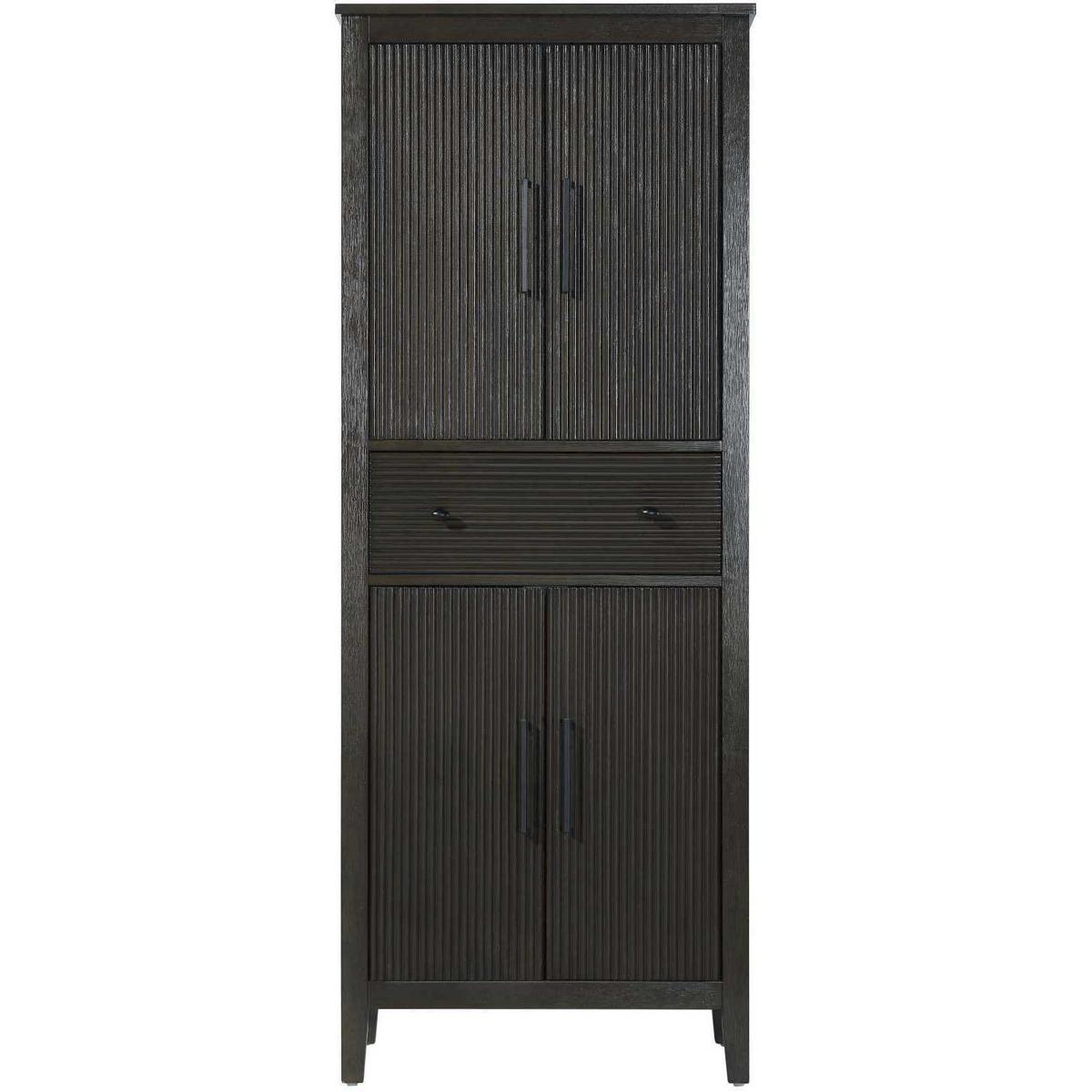 Elegant Lighting SC296A28CO Blakely Chocolate Oak Bathroom Storage Cabinet