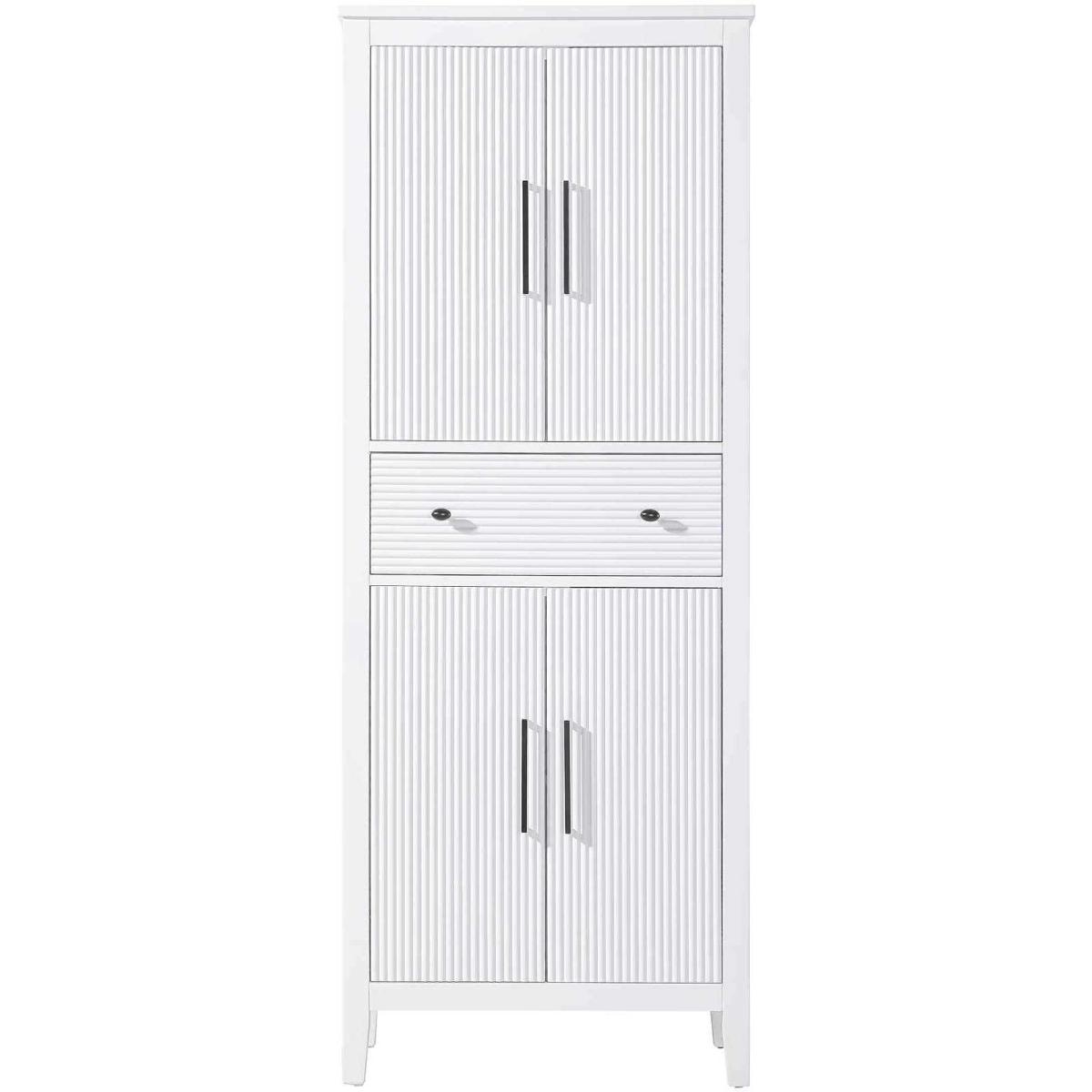 Elegant Lighting SC296A28WH Blakely White Bathroom Storage Cabinet