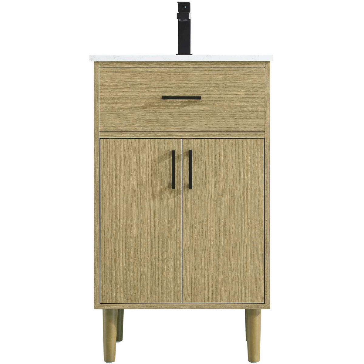 Elegant Lighting VF25020MHB Chandler 20 X 34 inch Honey Brown Bathroom Vanity Cabinet