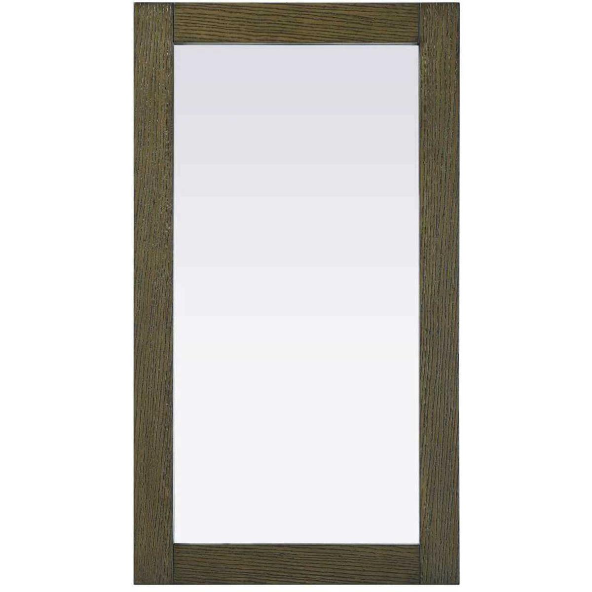 Elegant Lighting VM31832HO Norah 32 X 18 inch Hazel Oak Mirror