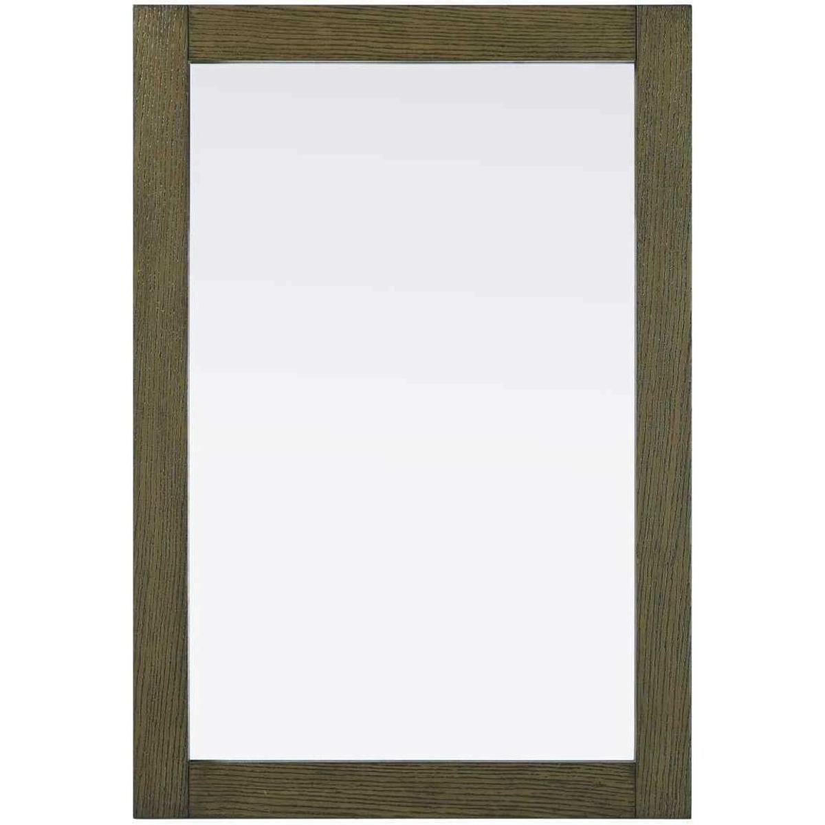 Elegant Lighting VM32232HO Norah 32 X 22 inch Hazel Oak Mirror
