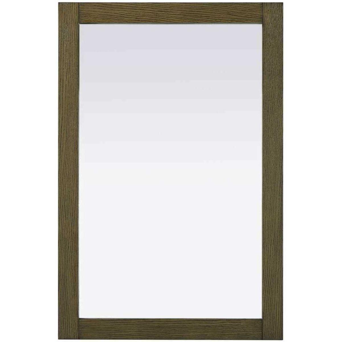 Elegant Lighting VM32436HO Norah 36 X 24 inch Hazel Oak Mirror
