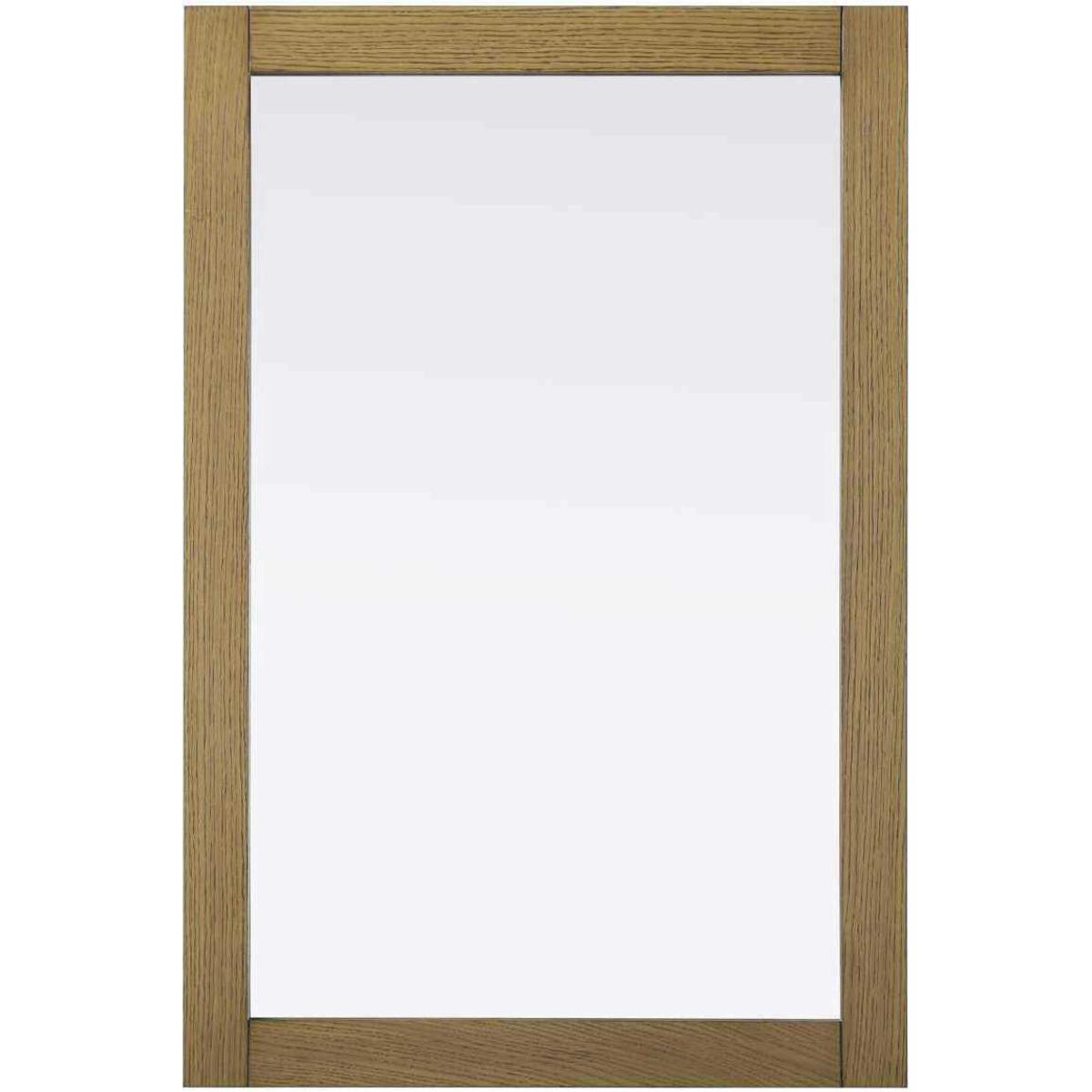 Elegant Lighting VM32436HT Norah 36 X 24 inch Honey Teak Mirror