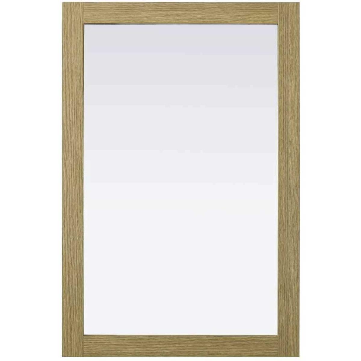 Elegant Lighting VM32436MHB Norah 36 X 24 inch Honey Brown Mirror