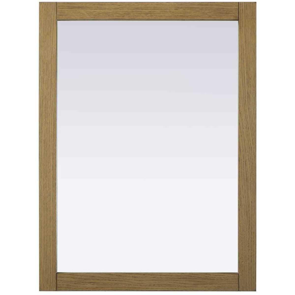 Elegant Lighting VM32736HT Norah 36 X 27 inch Honey Teak Mirror