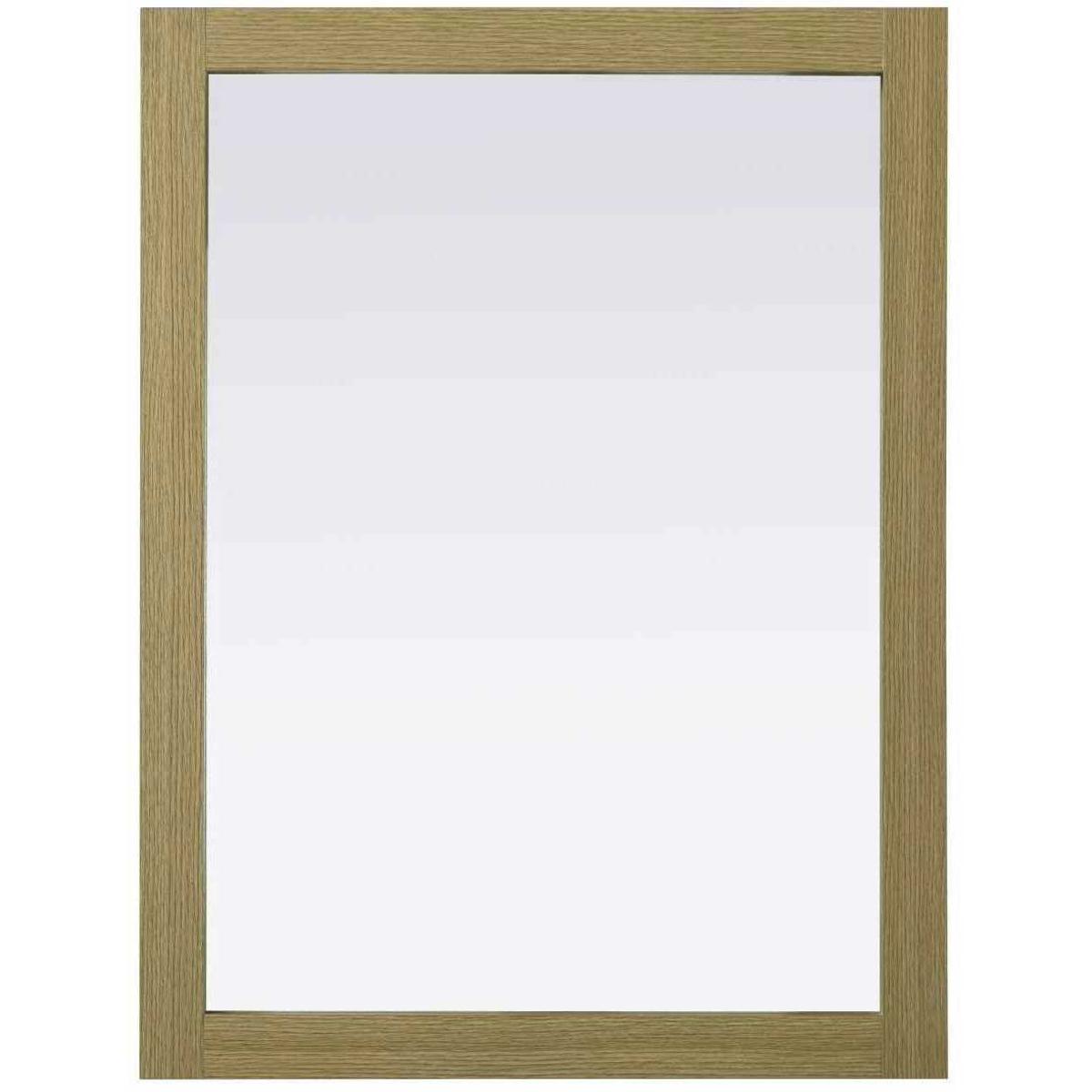 Elegant Lighting VM32736MHB Norah 36 X 27 inch Honey Brown Mirror