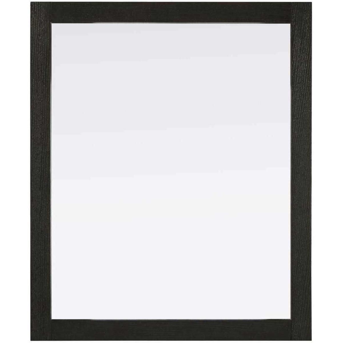 Elegant Lighting VM33036CO Norah 36 X 30 inch Chocolate Oak Mirror