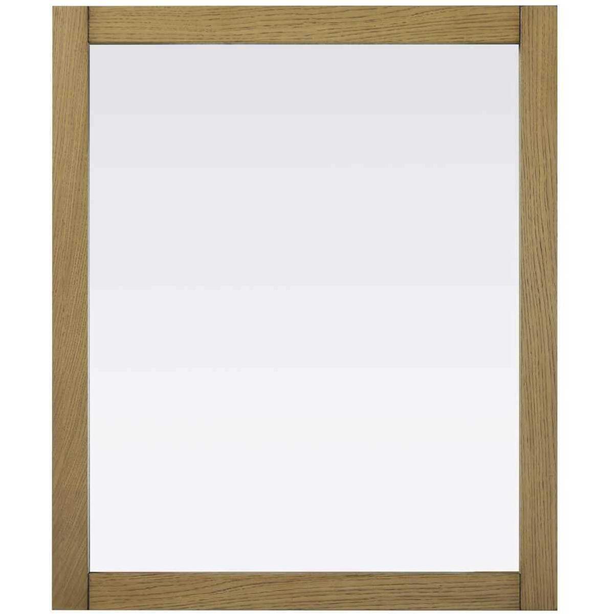 Elegant Lighting VM33036HT Norah 36 X 30 inch Honey Teak Mirror