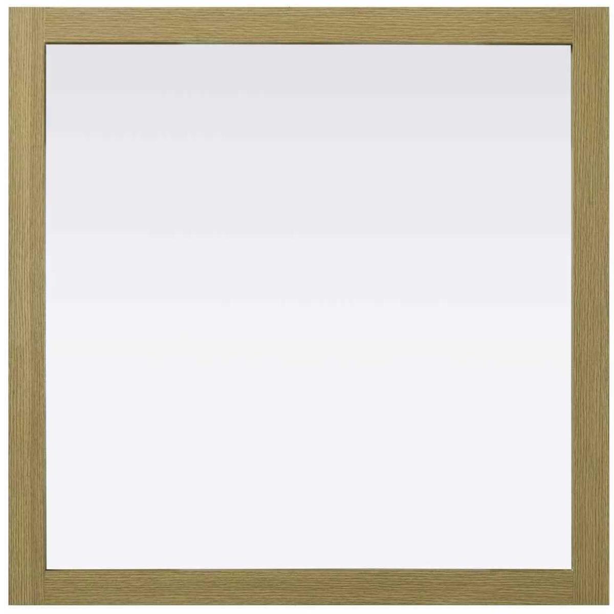 Elegant Lighting VM33636MHB Norah 36 X 36 inch Honey Brown Mirror
