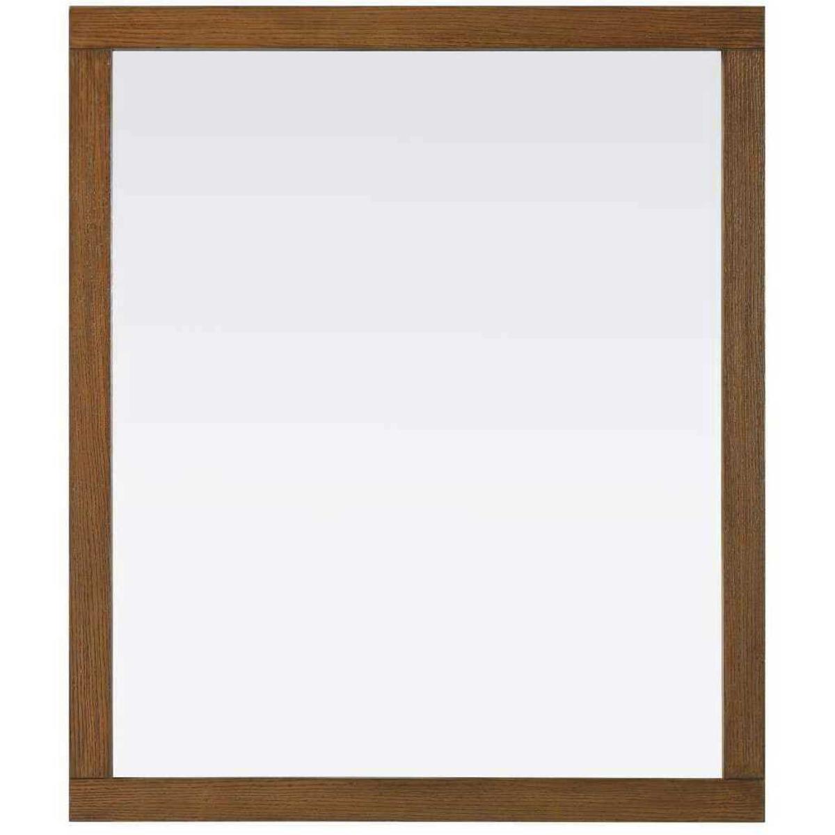 Elegant Lighting VM34236BW Norah 42 X 36 inch Brandy Walnut Mirror