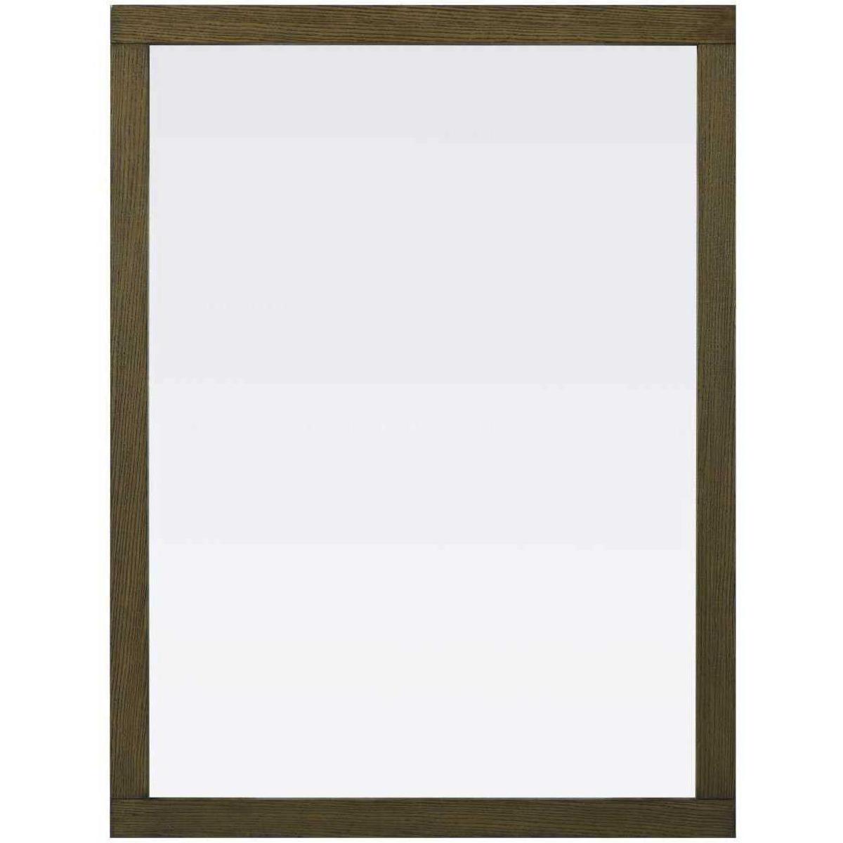 Elegant Lighting VM34836HO Norah 48 X 36 inch Hazel Oak Mirror