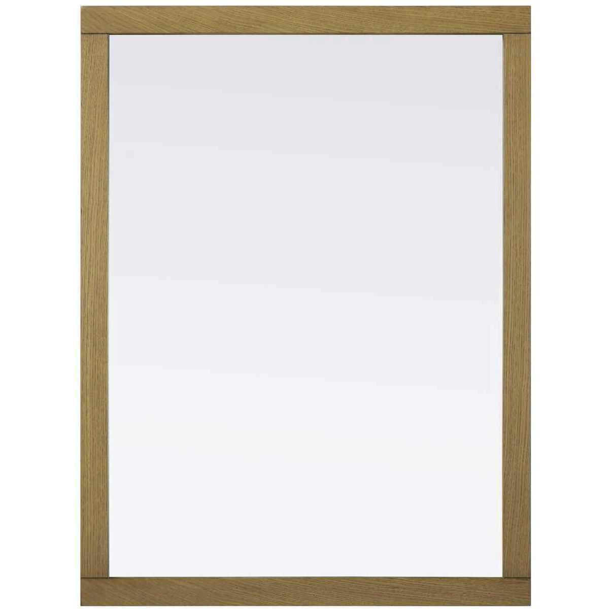 Elegant Lighting VM34836HT Norah 48 X 36 inch Honey Teak Mirror