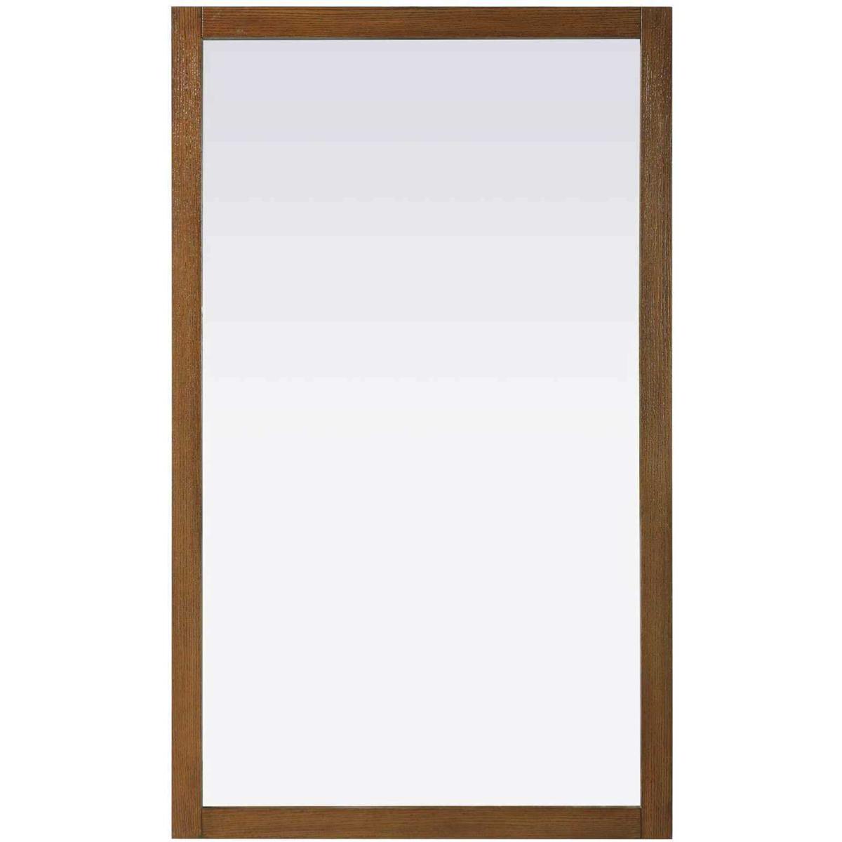 Elegant Lighting VM36036BW Norah 60 X 36 inch Brandy Walnut Mirror
