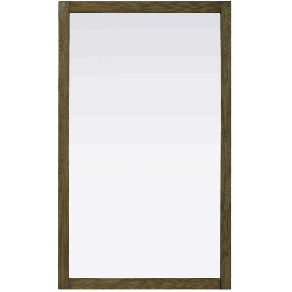 Elegant Lighting VM36036HO Norah 60 X 36 inch Hazel Oak Mirror