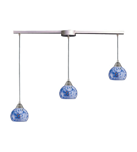 Mela 3 Light Pendants in Satin Nickel 101 3L BL