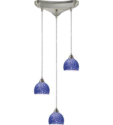 Cira 3 Light Pendants in Satin Nickel 10143/3PB