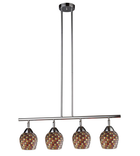 Celina 4 Light Island Lights in Polished Chrome 10153/4PC MLT