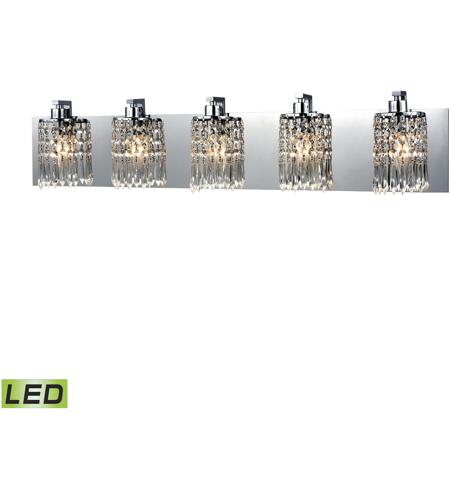 ELK 11239/5-LED Optix LED 35 inch Polished Chrome Vanity Light Wall Light