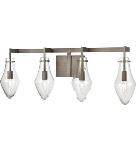 Elk 12294 4 Culmination 36 Inch Weathered Zinc Vanity Light Wall Light